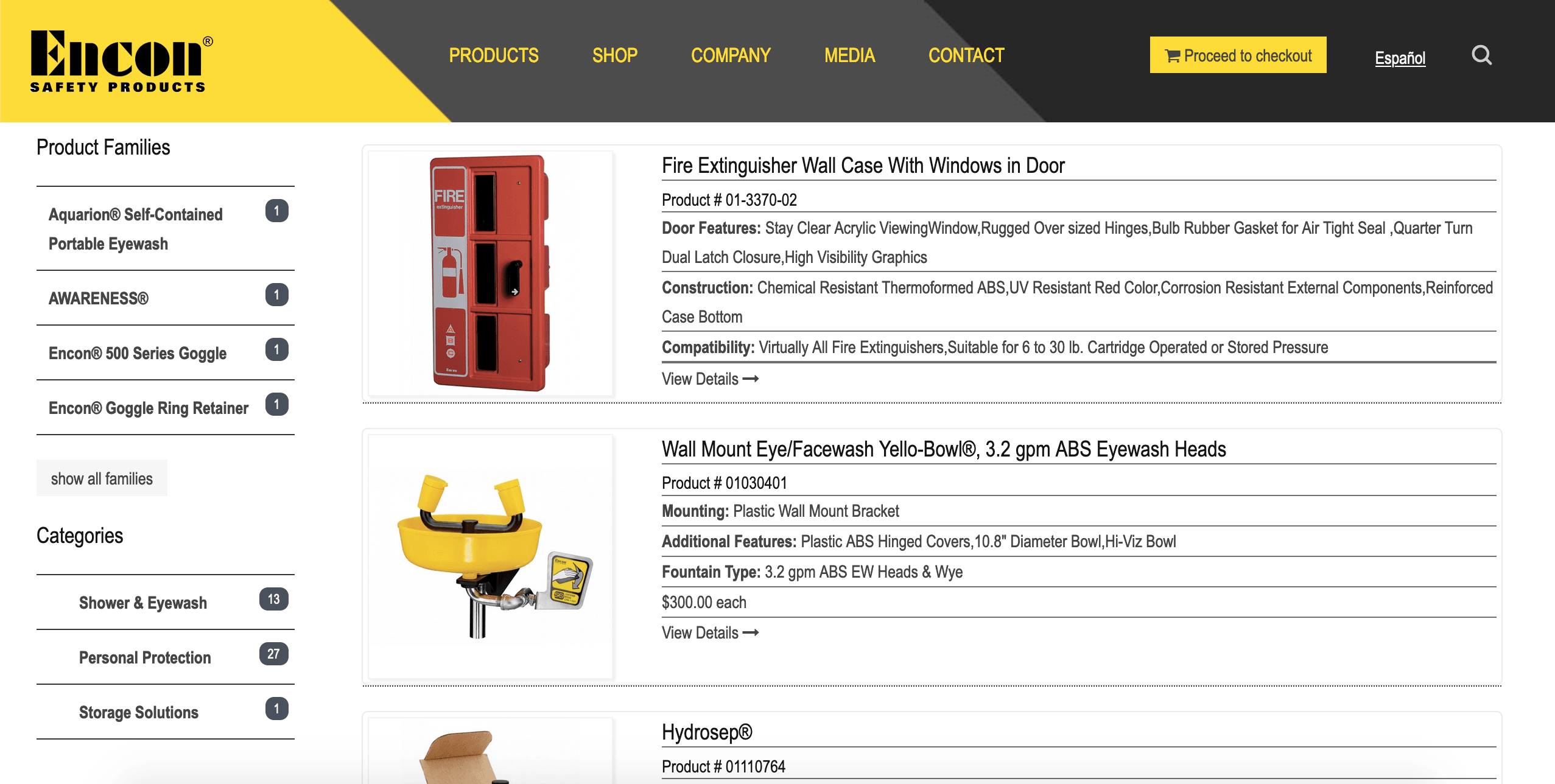Shop your favorite Encon products